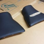 Kawasaki ZR750 ZR1000 Fahrer Sitz Kawasaki ZR750 ZR1000 Fahrer Sitz 1