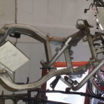 Kawasaki ZZR1100 ZXT10D Rahmen mit Brief 3