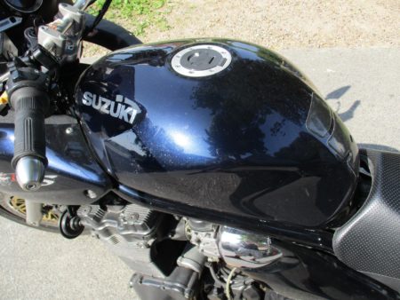 Suzuki Bandit 1200 s Blau Chrash 66