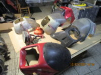 Moped Kanzel Front Maske