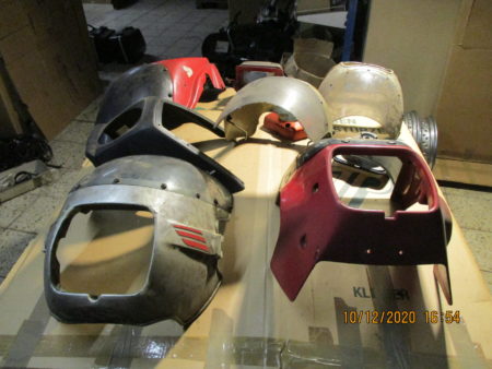 Moped Kanzel Front Maske 3