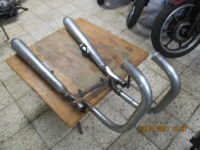 Kawasaki KZ650B Auspuffanlage