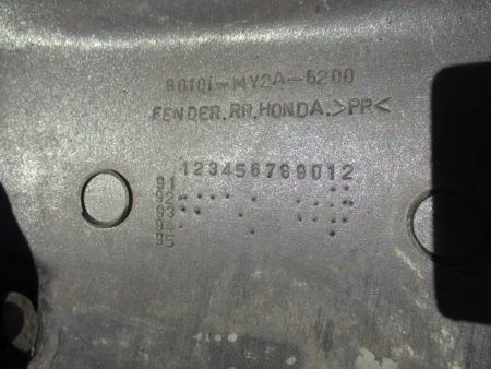 Honda NX650 Dominator RD08 Tank Verkleidungen 21