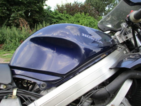 Honda VFR750F RC36 II blau Lucas Super Bike Lenker Umbau 129