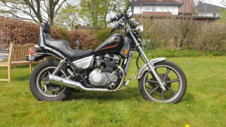 Kawasaki EN454 LTD454 Vulcan Oldtimer Chopper 65