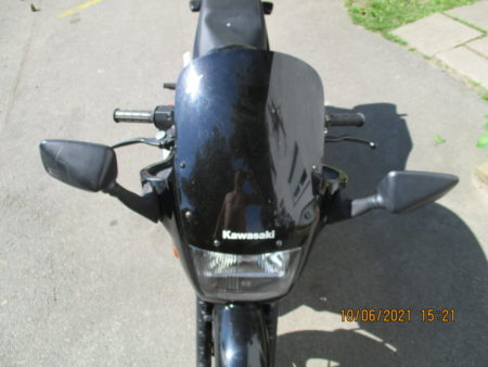 Kawasaki GPZ500S EX500A schwarz grau 60PS 62