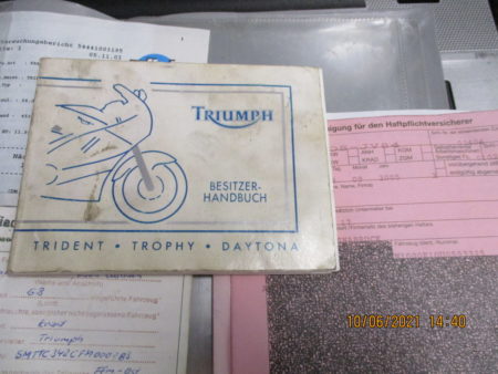 Triumph Trophy 1200 T300 141PS 2x Koffer System 173