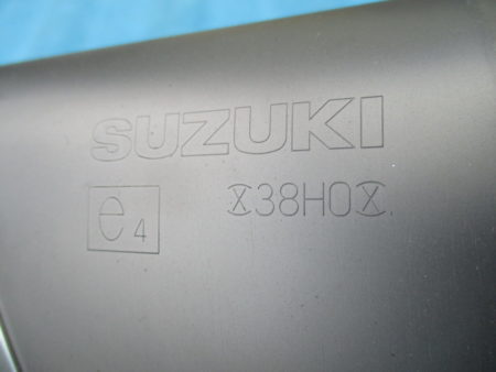 Original Suzuki GSXR 750 K8 K9 L0 Auspuff 6