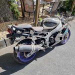 Kawasaki ZX6R ZX6-R Ninja blau Unfall ZX600 F G J ZX-9R ZX900B
