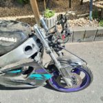 Kawasaki ZX6R ZX6-R Ninja blau Unfall ZX600 F G J ZX-9R ZX900B