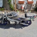 Kawasaki ZX6R ZX6-R Ninja blau Unfall ZX600 F G J ZX-9R ZX900B