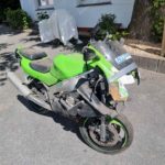 Die hier angebotene Kawasaki ZX6R ZX6-R Gruen Sebring Auspuff Unfall ZX600 - Ersatzteile ZX600 F G J ZX-9R ZX900B