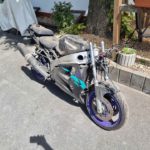 Kawasaki ZX6R ZX6-R Ninja blau Unfall ZX600 F G J ZX-9R ZX900B