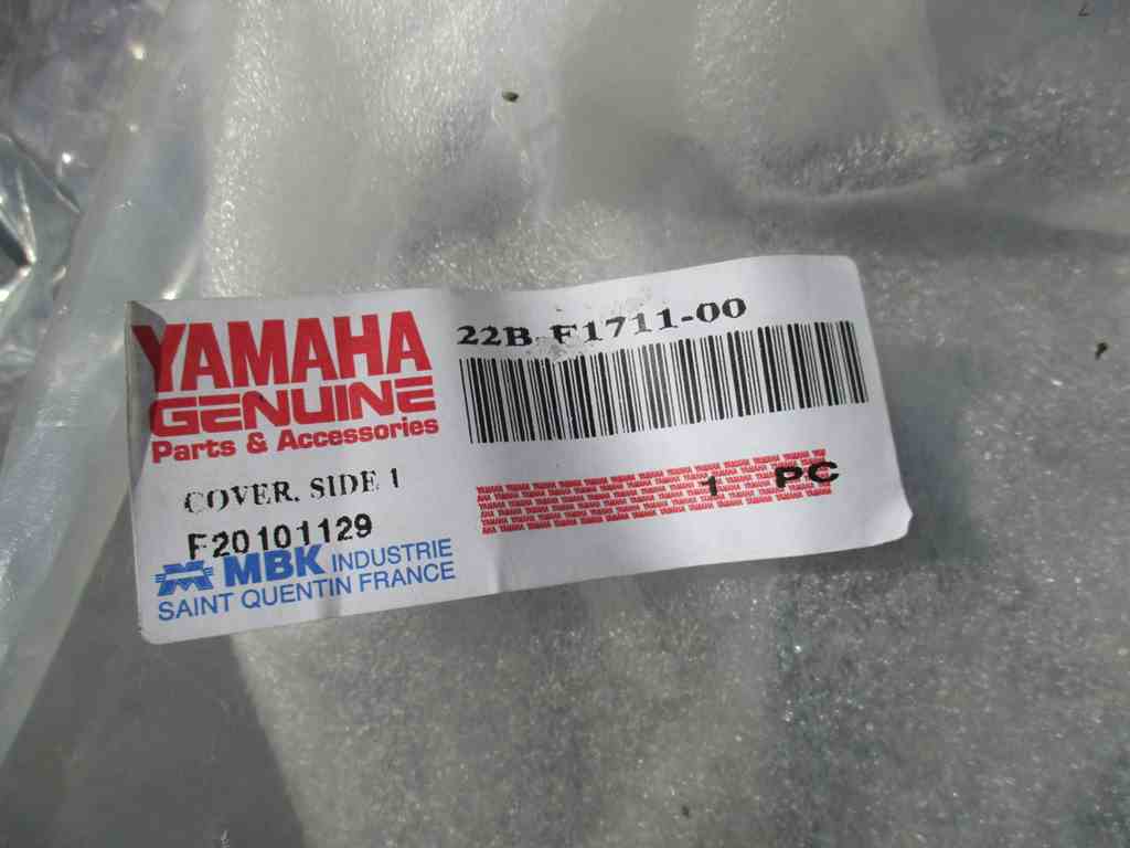 Yamaha WR125X R Verkleidung Links Seitenverkleidung