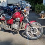 REX 125 Chopper SMC 125 Tank Vergaser Motor 6