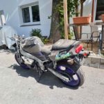 Kawasaki ZX6R ZX6-R Ninja blau Unfall ZX600 F G J ZX-9R ZX900B