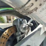 Die hier angebotene Kawasaki ZX6R ZX6-R Gruen Sebring Auspuff Unfall ZX600 - Ersatzteile ZX600 F G J ZX-9R ZX900B