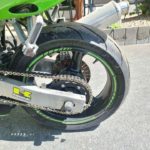 Die hier angebotene Kawasaki ZX6R ZX6-R Gruen Sebring Auspuff Unfall ZX600 - Ersatzteile ZX600 F G J ZX-9R ZX900B