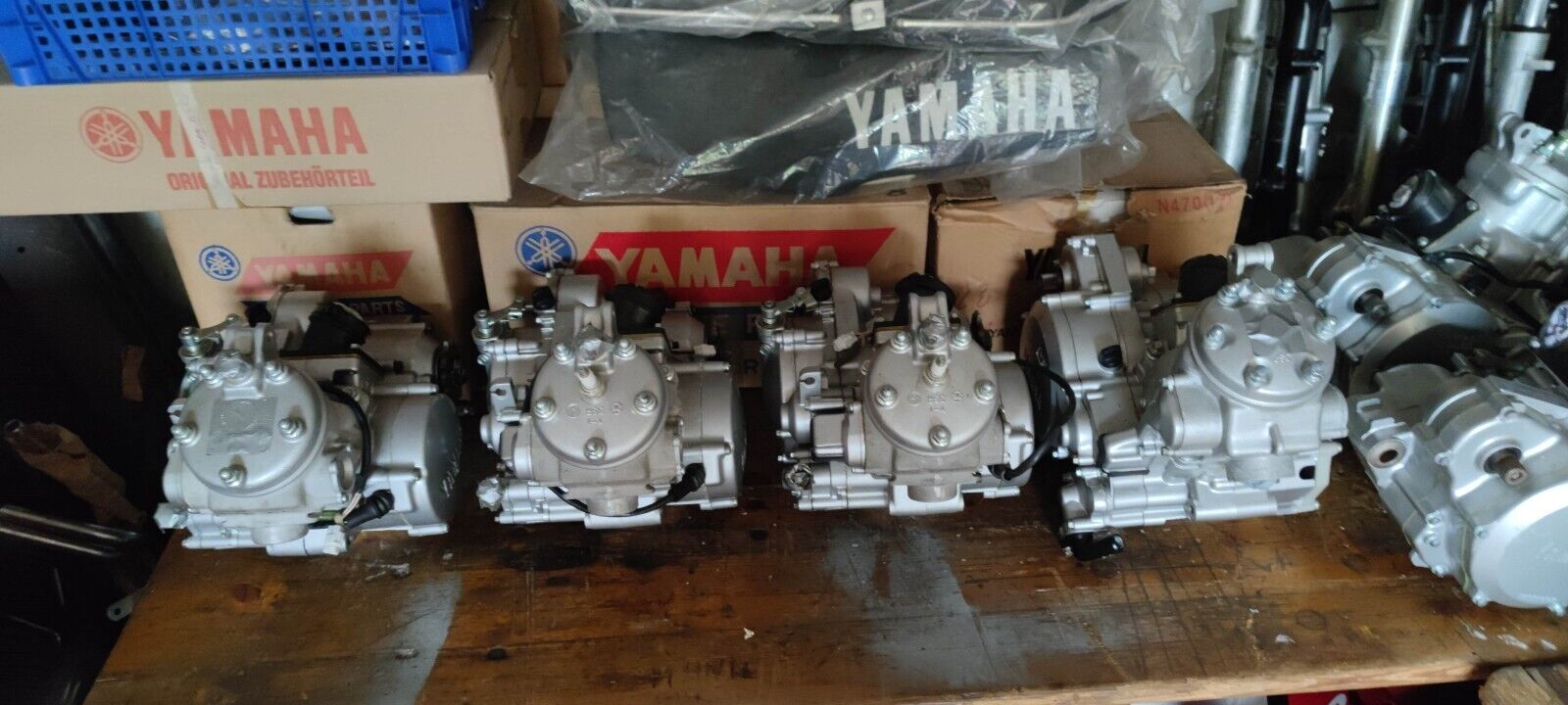 original Ersatzteile f. Yamaha YZ125 YZ250 1x NOS MOTOR 3JD 3SP 3SR 3XJ 3XK 3JE 3