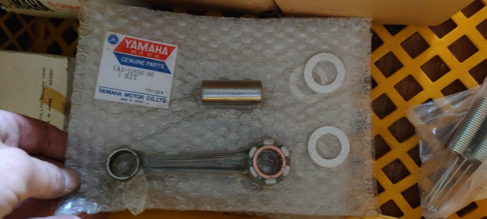 original NOS Ersatzteile Yamaha RD400 1x Pleuel Kit connecting rod 1A1 11650 00 2