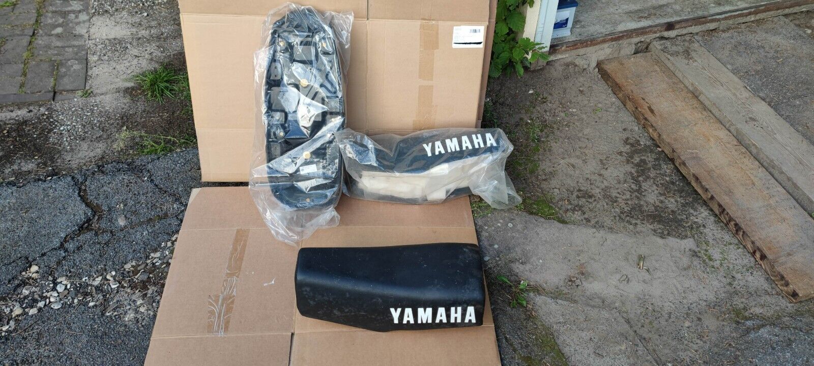 original NOS Ersatzteile parts Yamaha YZ465 1x Schwinge swing arm 3R5 22110 00 5