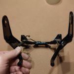 10W 23174 00 RD125LC RD80LC RD75LC headlight stay Scheinwerfer Halter 11