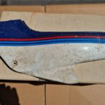 Ersatzteile spare-parts Kawasaki GPZ 500 S: 1x Seiten -Blende -Deckel -Verkleidung links side cover fairing LH 20220602 114511