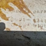 Ersatzteile spare-parts Kawasaki GPZ 500 S: 1x Seiten -Blende -Deckel -Verkleidung links side cover fairing LH 20220602 114553