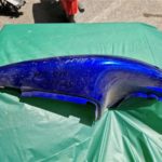 Ersatzteile spare-parts Suzuki SV650 N S: 1x Seiten Heck -Deckel -Verkleidung hinten rear cover fairing 20220602 125756