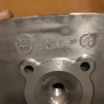 353 11111 01 TY50 Zylinderkopf cylinder head FS1 DT50 RD50 1