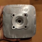 353 11111 01 TY50 Zylinderkopf cylinder head FS1 DT50 RD50 20