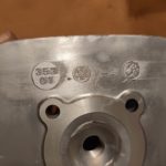 353 11111 01 TY50 Zylinderkopf cylinder head FS1 DT50 RD50 21