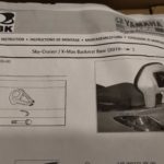 37P BR772 00 01 37P W0772 00 X Max MBK Sky Cruiser YP125R YP250R Sissybar 5