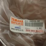 42X 84315 00 XV750 Virago Scheinwerfer Chromring headlight rim 4