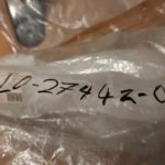 4L0 27442 00 RD350LC RD250LC 4L1 Fussrasten Traeger footpeg carrier bracket L 3