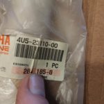 4U5 23110 00 Gabelrohr Standrohr RX50 inner fork tube 3