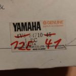 4V8 84710 45 XJ550 12E 84710 41 XS400DOHC Ruecklicht tail light lamp 3