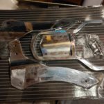 5EL W0772 00 XVS1100 Backrest Sissybar Set 6