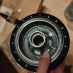 Ersatzteile Parts Yamaha DT50MX Hinterrad-Nabe rear wheel hub Ersatzteile Parts Yamaha DT50MX Hinterrad-Nabe rear wheel hub 5J0 25311 00 98 DT50MX Hinterrad Nabe rear wheel hub 7