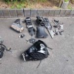 Ersatzteile spare-parts Suzuki GSX-R 750 K7: 1x Abdeckung Fender Hinterrad Kotflügel Schmutzfänger hinten rear GSXR750K701 7