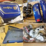 Ersatzteile spare-parts Honda GL1100 Goldwing SC02 Fußraste vorn Fahrer foot peg links Interstate03 19