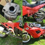 Ersatzteile spare-parts Suzuki GSX 600F GN72B: 1x Front-Haupt-Scheinwerfer head front lamp light headlight headlamp phare SuzukiGSX600F10 20