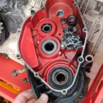 Honda CR250RE Elsinore engine spare parts Motor Ersatzteile 18