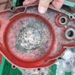 Honda CR250RE Elsinore engine spare parts Motor Ersatzteile 3