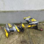 Suzuki GSX R 600 K1 K2 K3 Verkleidung Seitenverkleidung Kanzel 1
