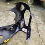 Suzuki GSX R 600 K1 K2 K3 Verkleidung Seitenverkleidung Kanzel 14