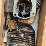 Yamaha YZ490 23X Ersatzteile ZylinderKopf cylinderhead mehr 4