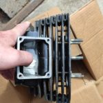 Yamaha YZ490 23X Ersatzteile ZylinderKopf cylinderhead mehr 6