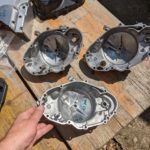 Ersatzteile Suzuki OR50 PV50 TS50ERK ZR50K ZR50SK TS80ER GT80L RM50 RM80 engine-cover Motor-Deckel Rechts 11300 46851 OR50 PV50 TS50ERK ZR50K ZR50SK TS80ER GT80L RM50 RM80 engine cover Motor Deckel R 4