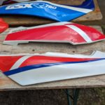 Ersatzteile Yamaha FZR1000 Genesis Verkleidung side-cover Rechts 3GM 21721 50 L 3GM Y2172 00 GE FZR1000 Genesis Verkleidung side cover R 2